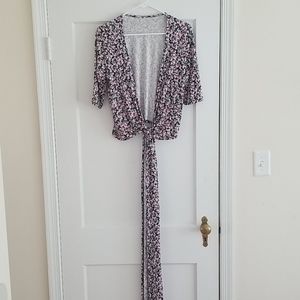 Agnes & Dora Wrap Top M